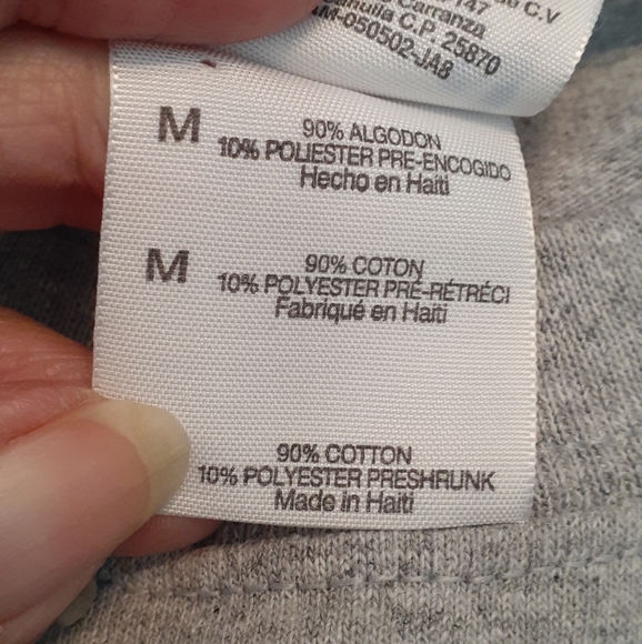 "Don't blame me" unisex gray tee shirt Size M - Picture 5 of 6